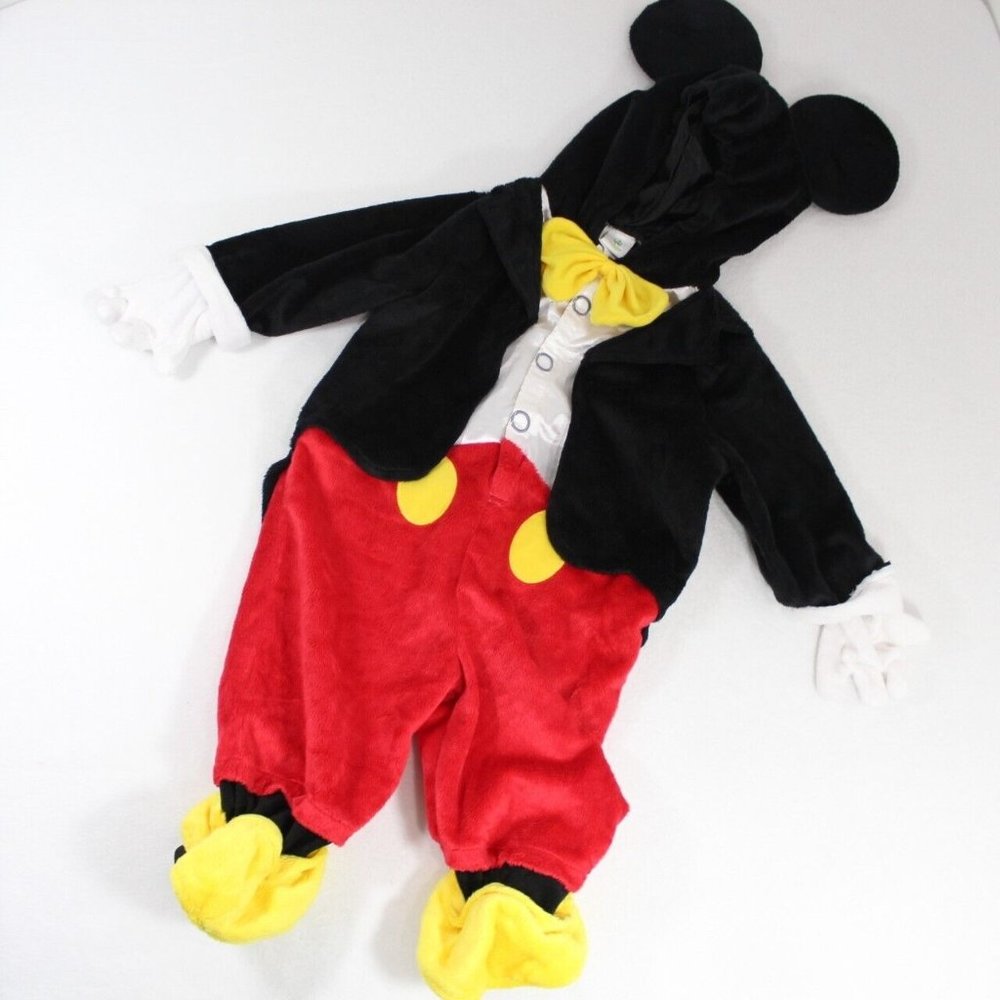 Disney Mickey Mouse Kids Costume - Black, Red, Yellow